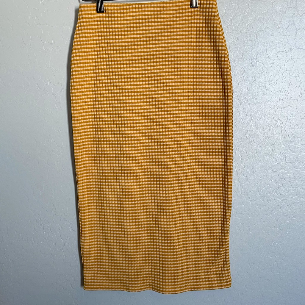 Urban Outfitters Yellow Pencil Skirt